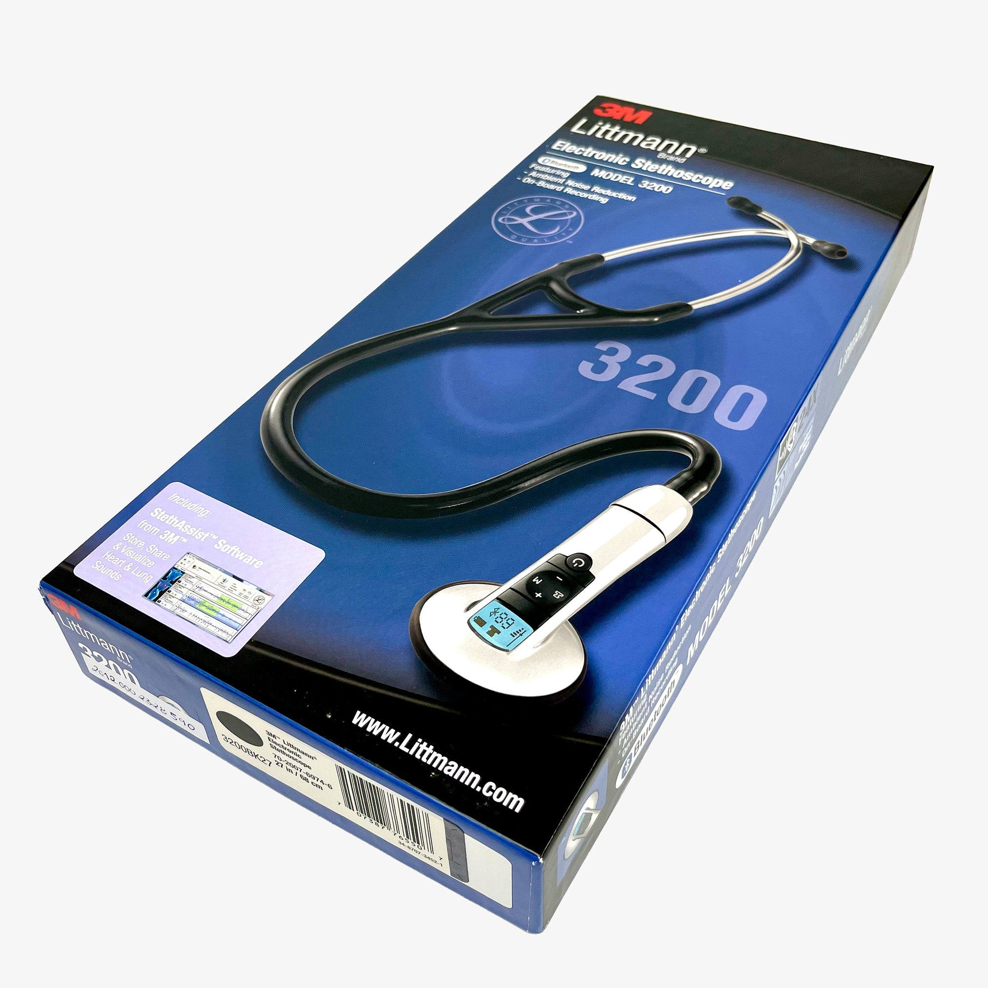 3M Littmann 3200 Elektronisches Stethoskop mit Bluetooth – Docs in