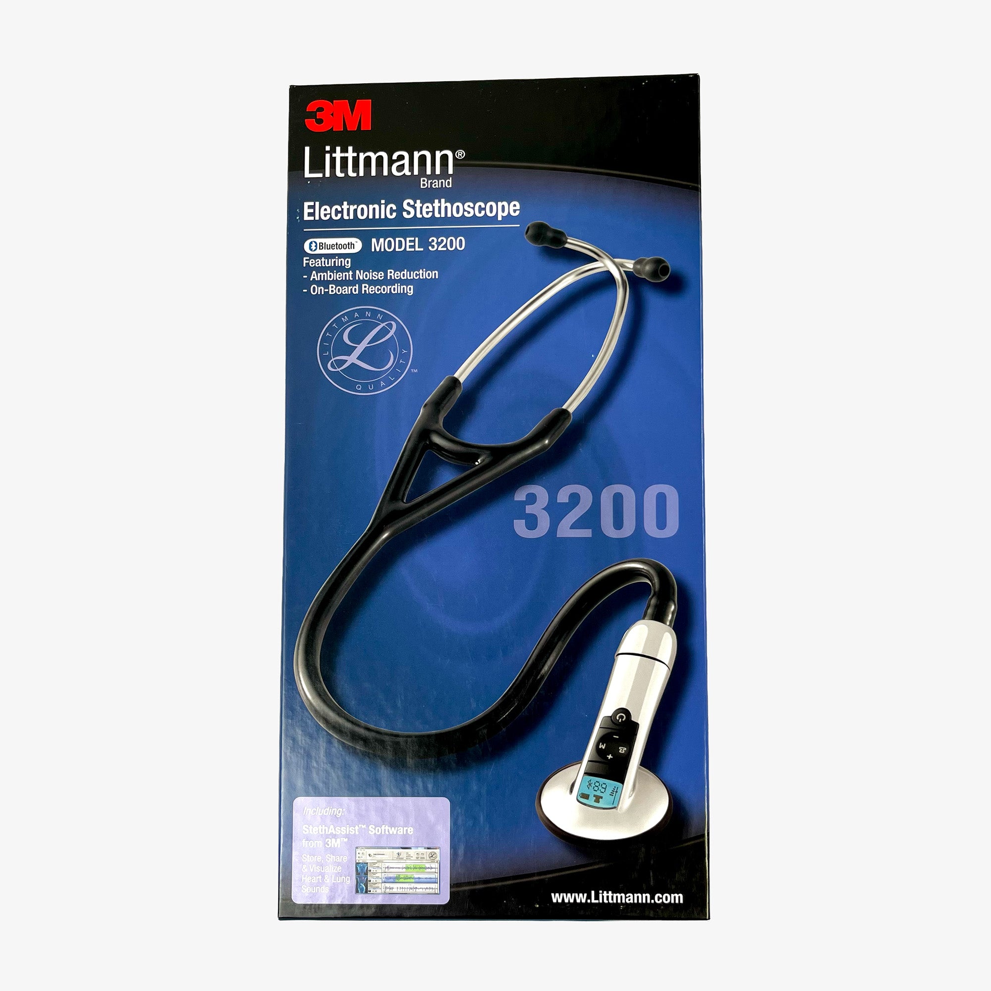 3M Littmann 3200 Elektronisches Stethoskop mit Bluetooth